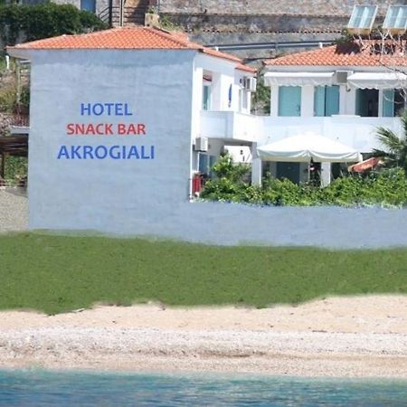 Akrogiali Hotel Plomari Eksteriør billede